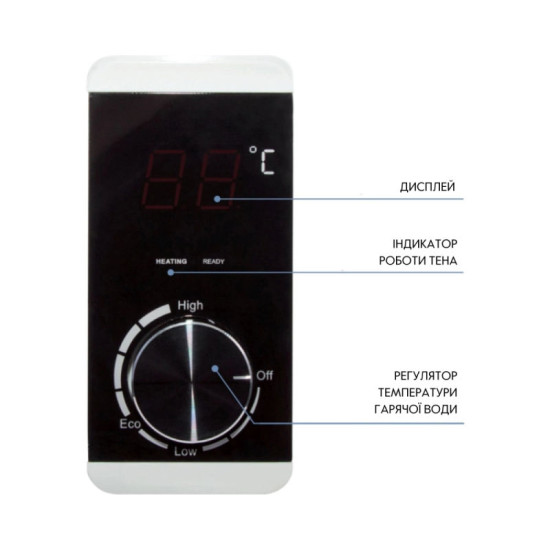 Водонагрівач Thermo Alliance 80 л SLIM вертикальний сухий ТЕН 2,0 кВт D80V20J(D)2-K