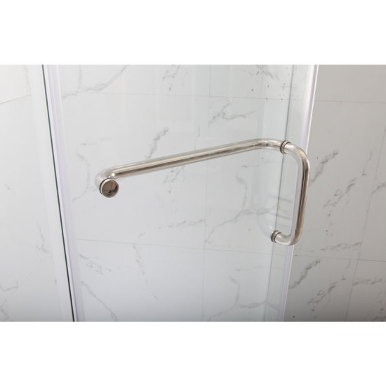 Душова кабіна Mixxus LINES SCT01-90x90x198-TR CHROME прозоре скло 6мм NEW (2 ящ) (MI8370)