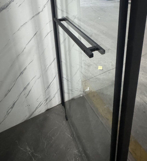 Душова кабіна Mixxus Premium Quadro SC01-120x80x195-TR Black прозоре скло 6мм (MI8293)