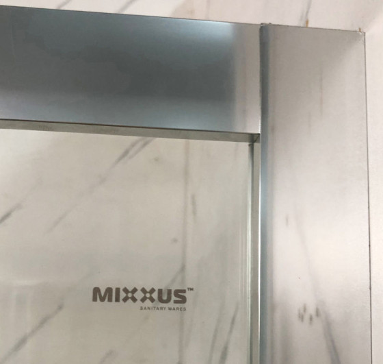 Душова кабіна Mixxus Premium Quadro SC01-120x80x195-TR Chrome прозоре скло 6мм (MI8291)