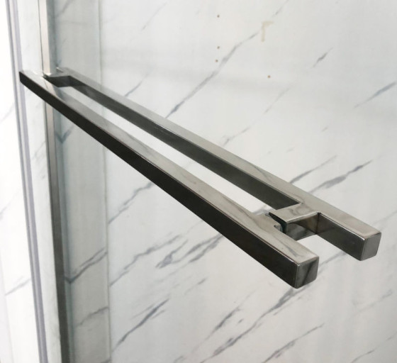 Душова кабіна Mixxus Premium Quadro SC01-90x90x195-TR Chrome прозоре скло 6мм (MI8290)