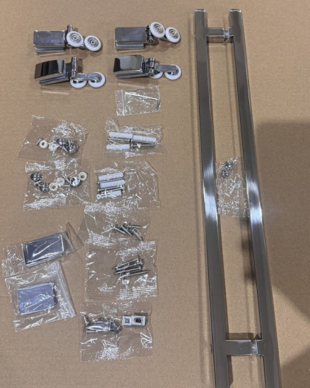 Душова кабіна Mixxus Premium Quadro SC01-90x90x195-TR Chrome прозоре скло 6мм (MI8290)