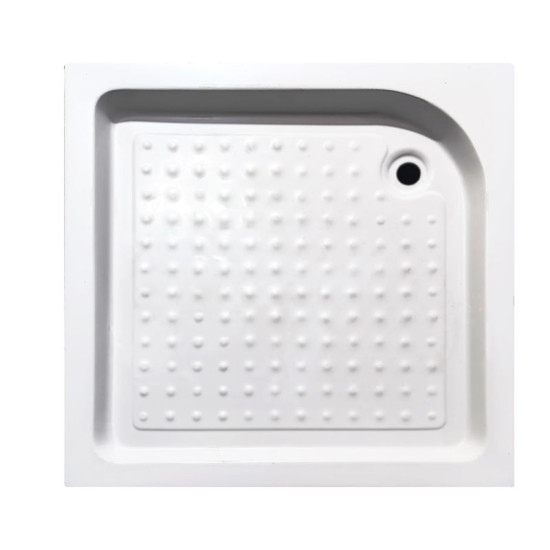 Душевой поддон Mixxus CUBIC ST01-90x90x13 квадратный диаметр слива 52 мм NEW (MI8371)