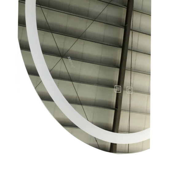 Дзеркало Zerix Fusion MV01-60x80-REVERSE з LED Touch, Anti-fog, димером, регулятором яскравості (ZX6068)