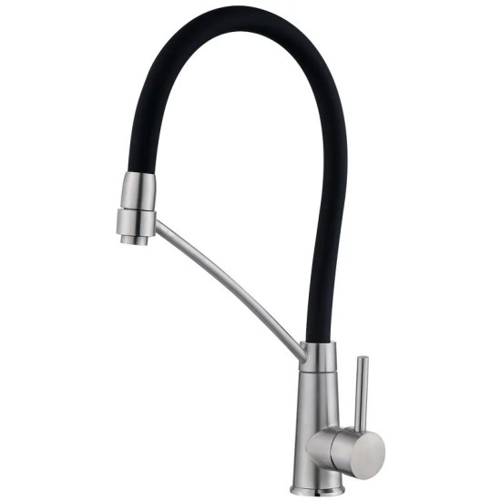 Кухонный смеситель Zerix FUL-017 Refl.Black (изл.черный) (ZX5992)