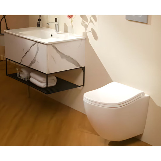 Унітаз підвісний Koer TT-0101-T3 520x360x360mm система змиву TORNADO 3.0 (KR5615)