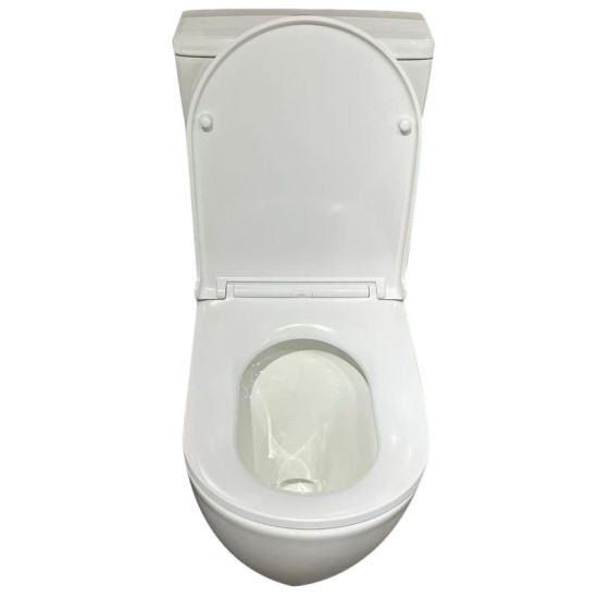 Унітаз-компакт Koer TT-0201-T3 675x390x860mm система змиву TORNADO 3.0 (KR5613)