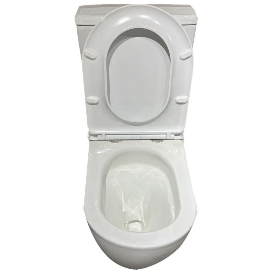 Унітаз-компакт Koer TT-0201-T3 675x390x860mm система змиву TORNADO 3.0 (KR5613)