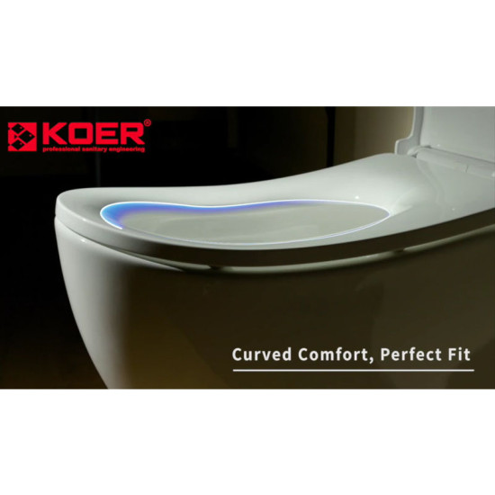 Унітаз-компакт Koer TT-0202-T3 670x390x860mm система змиву TORNADO 3.0 (KR5614)