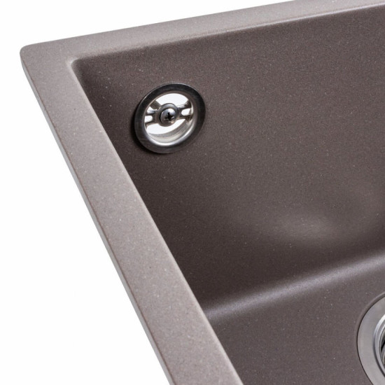 Кухонная мойка Valeso 4040 RUBA матовая Дюна