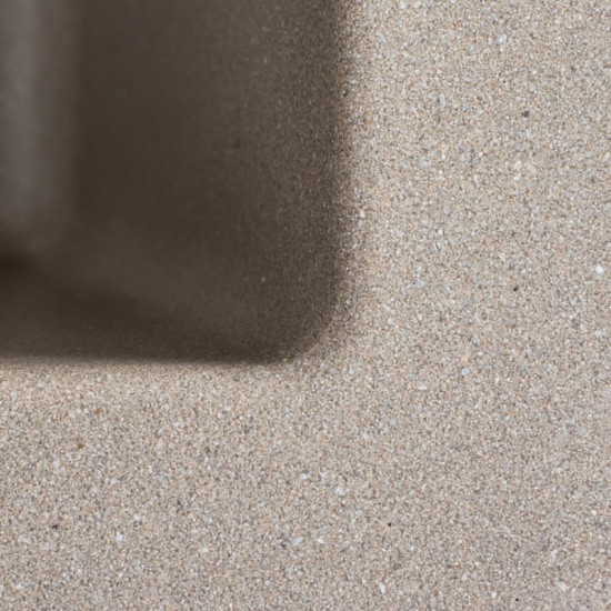 Кухонная мойка Valeso 4040 RUBA матовая титан