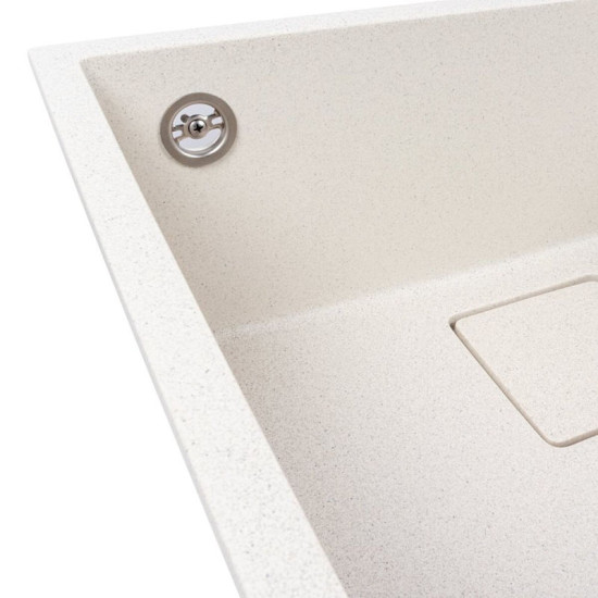 Кухонна мийка Valeso 5444 AMELI біла в крапку