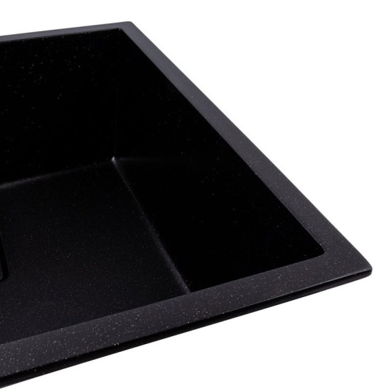 Кухонна мийка Valeso 5444 AMELI чорний металік