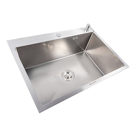 Кухонная мойка Valeso Handmade 70*50 DECOR (3.0/0.8)