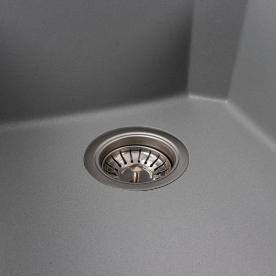 Кухонна мийка Valeso 7950 VIATRIX сірий металік