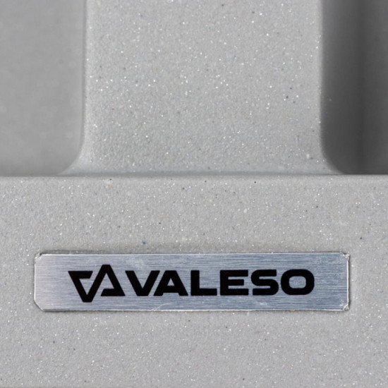 Кухонна мийка Valeso 7950 VIATRIX сірий металік