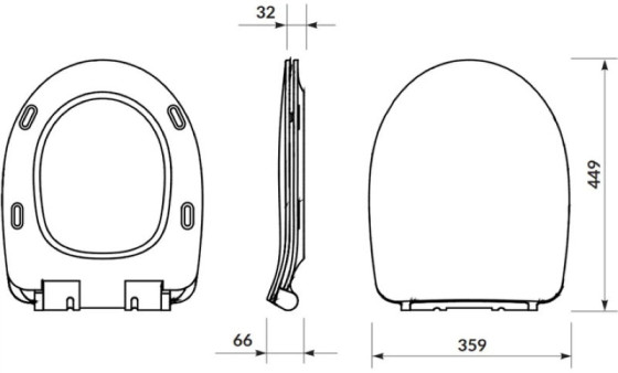 Унітаз-компакт Cersanit CERSANIA SIMPLEON 011 K119-083