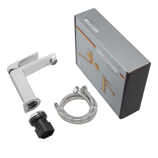 Змішувач для раковини Mixxus Premium Ares 001 (NUT) (MI8256)