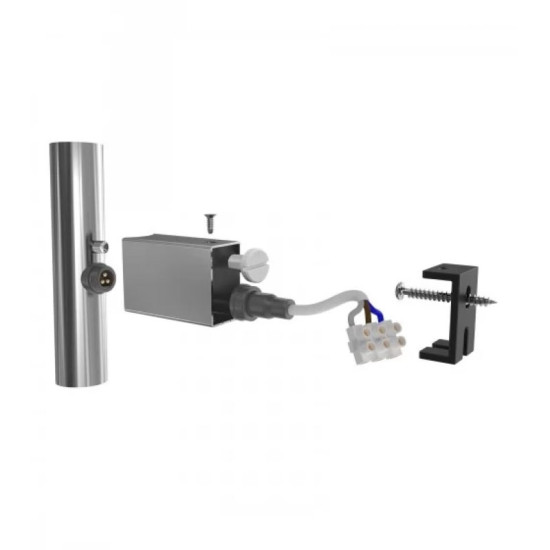 Комплект скрытого подключения Mario 25х50 под круглый стояк (3.0.0900.0.P)