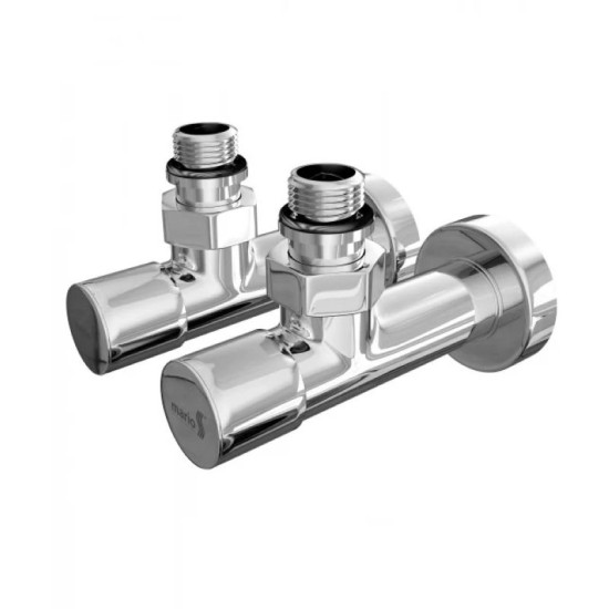 Комплект угловых кранов для радиаторов Mario (4.0.0101.55.P)