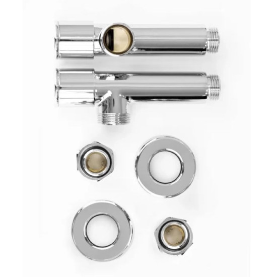 Комплект угловых кранов для радиаторов Mario (4.0.0101.55.P)