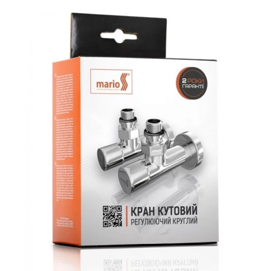 Комплект угловых кранов для радиаторов Mario (4.0.0101.55.P)