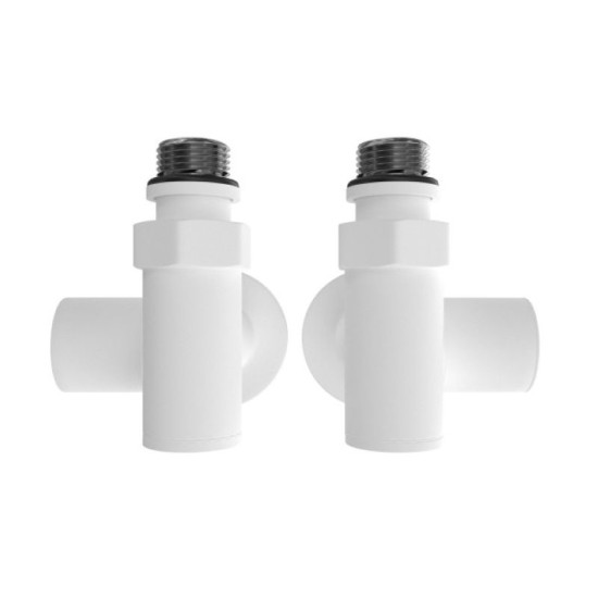 Кран угловой под Тэн Mario белый мат (5.028.041558.WM)