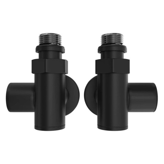 Кран угловой под Тэн Mario черный мат (4.0.0501.56.BP)