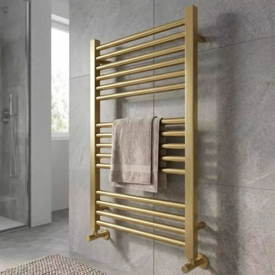 Полотенцесушитель Mario INOX Гера 770х530/500 золото лайт (1.4.048291.LG)