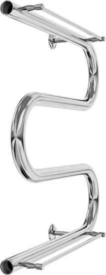 Рушникосушарка Mario Змійка 30 530х600/500 + полички (1.1.3101.05.P)