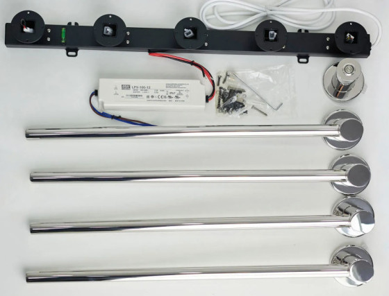 Рушникосушарка Mario Іннова 625х595 (2.2.2300.03.P)