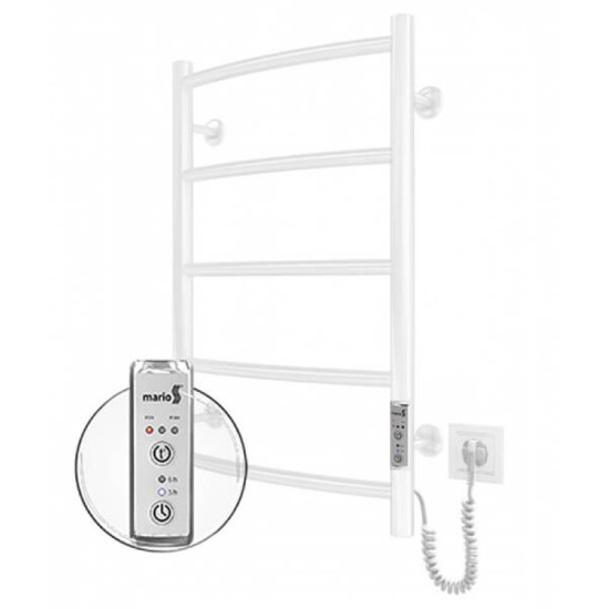 Рушникосушарка Mario Класік НР-I 650х430/75 електр. TR К білий глянець (2.3.0113.10.WG)