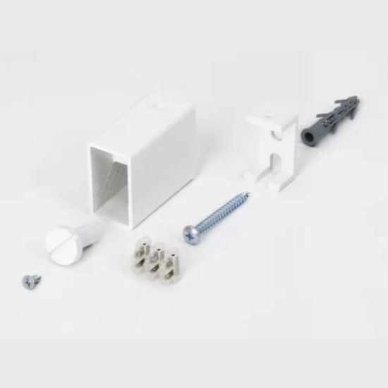 Комплект крепления HF белый матовый, профильный (8.026.046010.WM)