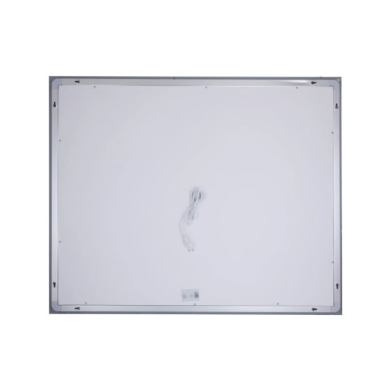 Зеркало Lidz Kubis (KU1) 1200х800 с LED-подсветкой Touch, с антизапотеванием, с диммером, рег. яркости LDKUB120080049008