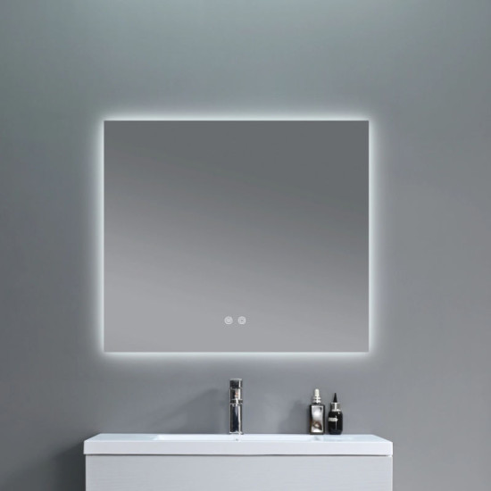 Зеркало Qtap Taurus (TA1) 1200×800 мм с LED-подсветкой Touch, с антизапотеванием, с диммером, рег. темп. цвета QTTAU120080048958