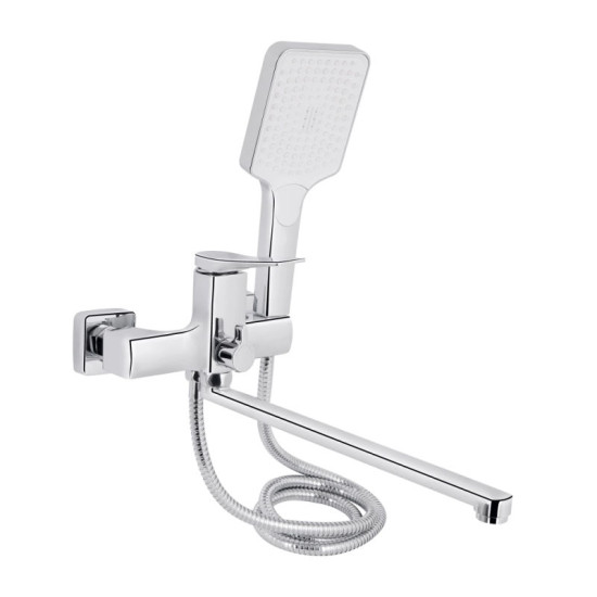 Змішувач для ванни Qtap Nando QTNAN260CRM48652 Chrome