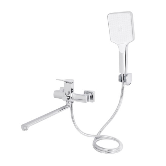 Змішувач для ванни Qtap Nando QTNAN260CRM48652 Chrome