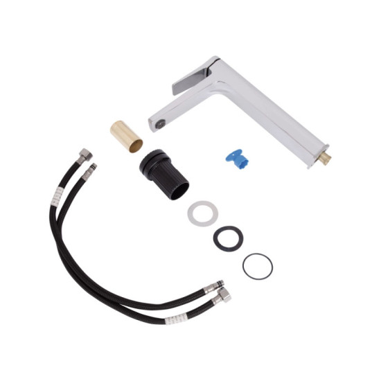 Змішувач для раковини Qtap Nando QTNAN269CRM48650 Chrome