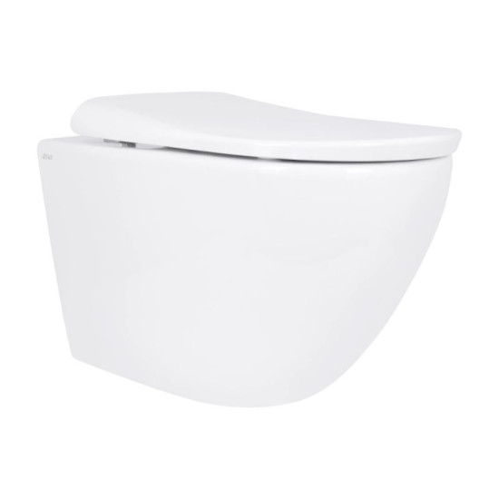 Унитаз подвесной Qtap Robin ML Ultra Quiet 520×365×365 мм, с сиденьем Soft-close MagLock, White QTROBML26W49623