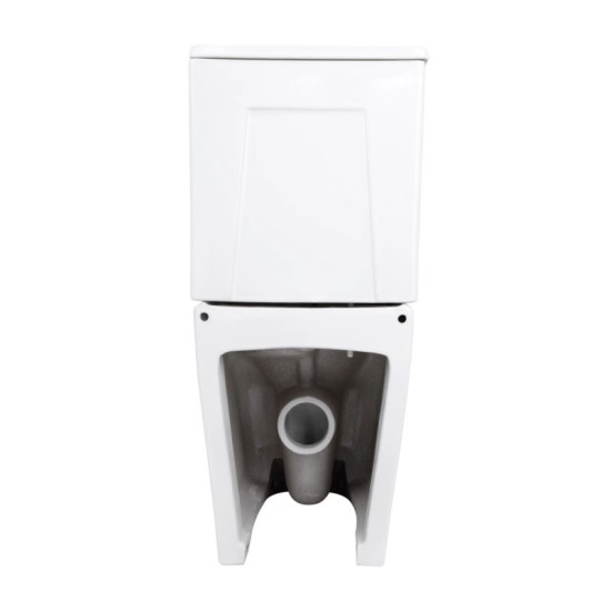 Унітаз-компакт Qtap Arvin Ultra Quiet 630×350×795 мм із сидінням Soft-close, White QTARV27W49259