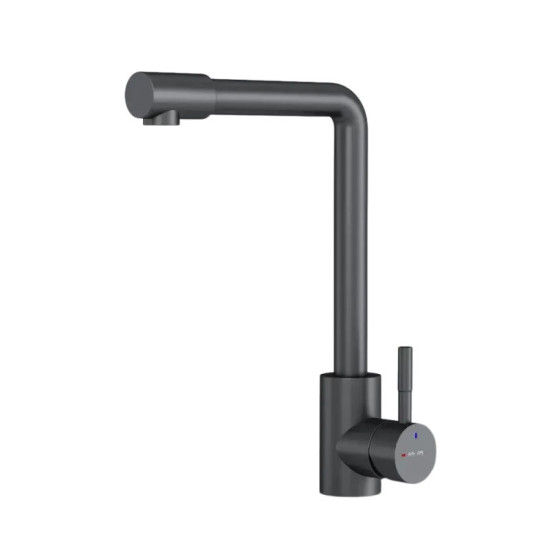 Кухонный смеситель Am.Pm X-Joy S F85B05022 (черный матовый)