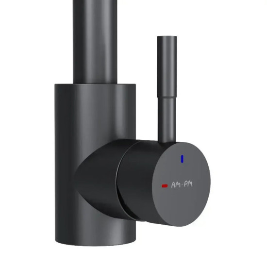 Кухонный смеситель Am.Pm X-Joy S F85B05022 (черный матовый)