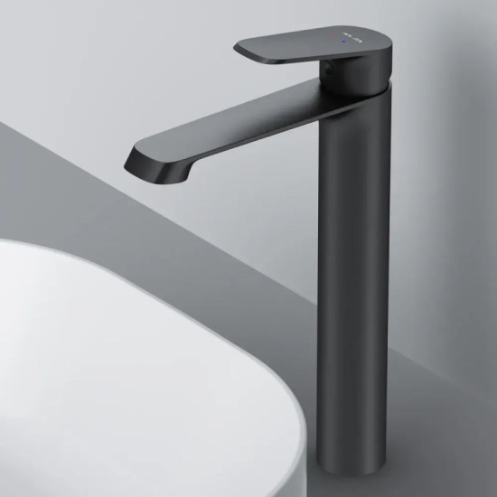 Змішувач для раковини Am.Pm Func F8F92022 (чорний матовий, високий)