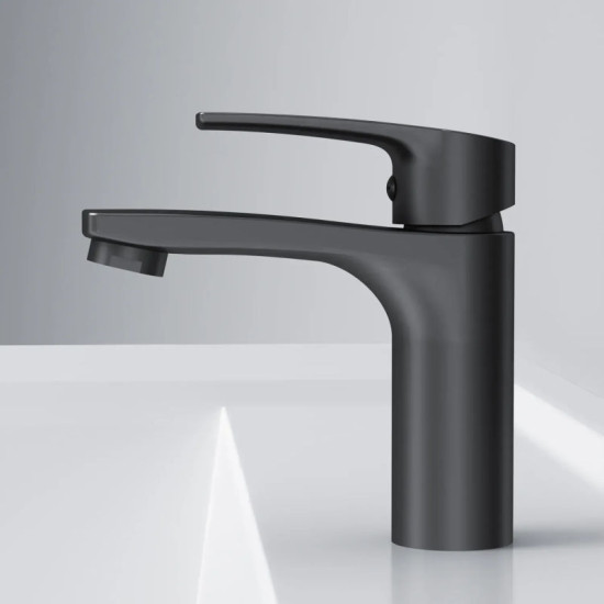 Смеситель для раковины Am.Pm Pride F7C02122 (черный матовый)