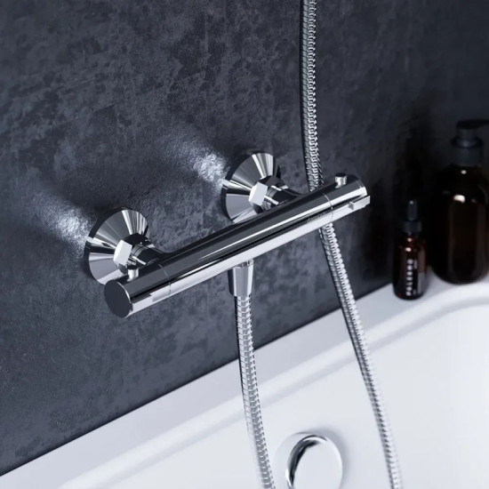 Смеситель термостатический для душа Damixa Jupiter хром 776000000