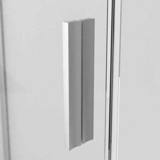 Душова кабіна Am.Pm Gem 5-corner Pivot W90UG-405-090MT 90x90 прозора, профіль матовий хром, без піддону