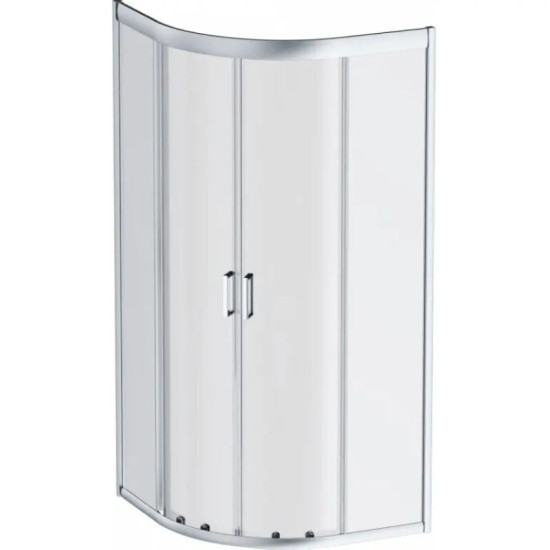 Душова кабіна Am.Pm Gem W90UG-401-100MT 100x100 прозора, профіль матовий хром, без піддону