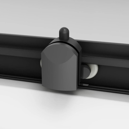 Душова кабіна Am.Pm Gem W90UG-404-120290-BT120x90 прозора, профіль чорний мат.