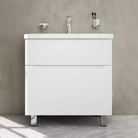 Тумба с раковиной Am.Pm Gem S M91-FSX0752-WC0752WG38