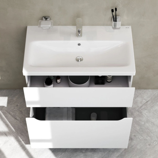 Тумба с раковиной Am.Pm Gem S M91-FSX0752-WC0752WG38